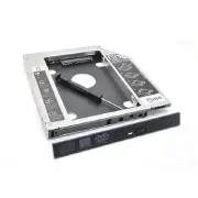 Universal Optical Bay 9.5mm SATA 2nd HDD SSD Hard Drive Caddy Adapter for laptop