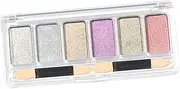 SOESFOUFU 6 Color Nail Mirror Powder Set Chrome Effect Nail Glitter Holographic Nail Pigment for Special Occasions