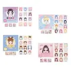 Make A Face Sticker Books Kids Scrapbooking Funny Creativity Dress up Princess