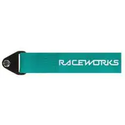 Raceworks Teal Flexible Tow Strap - VPR-021TL