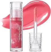 YiZYiF Marble Pattern Lip Gloss 3.5ML Hydrating Shiny Lip Gloss for Women Girls Smooth Non Sticky Formula Long Wearing Mirror Finish Type 2 One Size