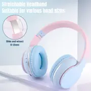 Bluetooth Wireless Headphones Over Ear Headset Noise Cancelling With Microphone