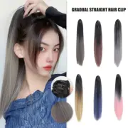 Women's Ponytail Wig High Ponytail Hair Extension Straight Gradient Natural SC