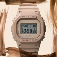 在飛比找ETMall東森購物網優惠-CASIO G-SHOCK 大地色調電子腕錶 DW-5600