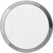 [HEXNUB] Reusable Metal Filter for AeroPress Coffee Maker, Stainless Steel Filter Fits AeroPress Original & Go Coffee Press, Fuller Bodied Coffee Than Paper Filters - SILVER MESH