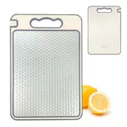 Stainless Steel Cutting Board Double Sided Chopping Board For Kitchen Scratch Resistant