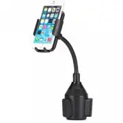 PREMIUM CAR CUP HOLDER PHONE MOUNT GOOSENECK SWIVEL CRADLE DOCK for SMARTPHONES