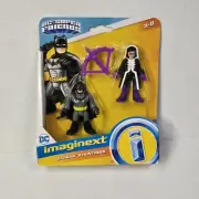 Imaginext DC Batman And Huntress Gotham City Crime Fighter