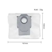 For S7 Maxv Ultra S7 Pro Ultra Vacuum Cleaner Roller Side Brush Hepa Filter Dust Bags Mop Spare Par