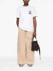 [Msgm] Msgm-T-Shirt In Cotone Con Dettaglio Patch-Uomo XL