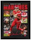 Patrick Mahomes Kansas City Chiefs NFL signed Framed Memorabilia