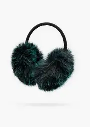 [Taking Shape] Taking Shape Faux Fur Ear Muffs in Jade - Women's Accessories Jade