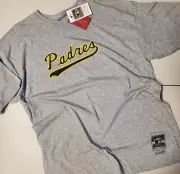 NWT-Mitchell & Ness Cooperstown Collection MLB San Diego Padres TShirt Sz XXL