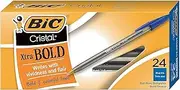 BIC Cristal Xtra Bold Ball Pen, Bold Point (1.6 mm), Blue, 24-Count