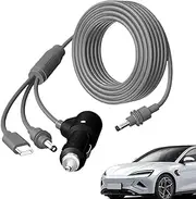 Car Igniter Adapter Cable,100W Fast Charging Multifunctional Charger - Device Supply Cable Accessories, Outdoor Plug and Play, Input DC Cord for Car, Outdoor