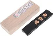 Angoily 1pc Unique Ink Stick for Chinese Calligraphy and Painting Compact Easy to Carry Superb Workmanship Safe and Durable Ink Block and Writing