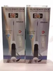 2 PACK CRAIG SELFIE REMOTE STICKS WITH BLUETOOTH IPHONE OR ANDROID FREE SHIPPING