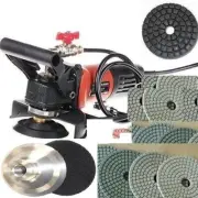 Wet Grinder Polisher Concrete Masonry Granite Polishing Pad 48+5 Buffer terrazzo