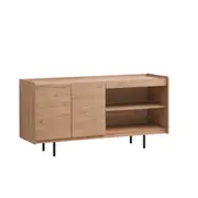 Design Square Tim Sideboard Buffet Unit Storage Cabinet W/ 2-Doors - Oak