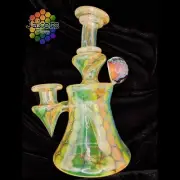 Honeycomb Fume Water Pipe Bubbler Rig Jakers Glass High Quality Glass New