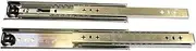 RedCat Zinc Plated Medium Duty Side Mounting Non Locking Drawer Slide, 125 kg Capacity, 500 mm