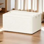 Plastic folding Storage Bins with Lids,Stackable Storage Bins for Clothes,Sto...