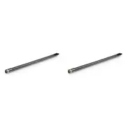 2x Gravity MAGOOSES Steel 32cm Flexible Gooseneck Pole For Microphone Medium BLK