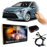 Remote Activated Remote Start Kit For 2020-2022 Toyota Corolla - With T-Harness
