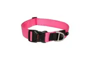 Rogz Pink XX-Large 40mm Wide x 50cm to 80cm Classic Utility Collar for Dogs & Puppies