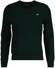 [GANT] Men's Extrafine Lambswool V-Neck Pullover