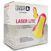 NEW Box - Howard Leight Laser Lite Uncorded Ear Plugs (200 Pairs | SLC80 25dB, C