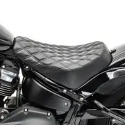 Harley Davidson Softail Street Bob Double Diamond stitch Seat 2018 - 2024
