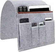 Couch Organizer - Felt Storage Organizer for Recliner,Multifunctional Couch Armrest Storage Bag, Couch Accessories for Home, Studio
