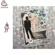 Man Character Metal Cutting Dies Scrapbooking Stencil Die Cuts Card Making