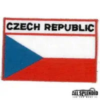 在飛比找樂天市場購物網優惠-捷克 Czech Republic 立體繡 臂章 國旗 燙布