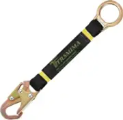 Safety Harness Extension Lanyard - 18”D-Ring Extender Fall Protection Arrest Sys