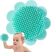 Baby Bath Brush | Silicone Cradle Cap Massage Brush - Gentle Hair Scalp Massager Body Scrubber For Dry Skin And Cradle Cap Baby Hair