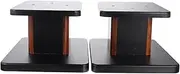 1Pair Speaker Stands Floor Speaker Holder for and Home Use Lightweight Portable with Stylish Design for Living Ktv Assorted