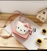 SANRIO HELLO KITTY Mini Girls Backpack Crossbody Coin Purse Bag New Pink