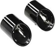 2PCS/lot Exhaust Tip Compatible For BMW F97 X3M F98 X4M, F95 X5M F96 X6M Exhaust Tailpipe Tip Nozzle Stainless Steel Exhaust Trim Muffler Tip