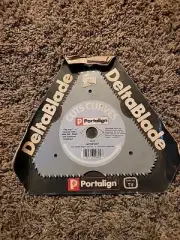 NEW DeltaBlade Delta Blade Portalign 7-1/4" Circular Saw Blade Cuts Curves 602A