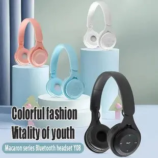 Stereo Y08 Headset 5.0 Bluetooth Headset Folding Wireless Sp