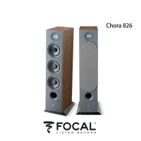 在飛比找momo購物網優惠-【FOCAL】Chora 826 深木紋 三音路 低音反射式