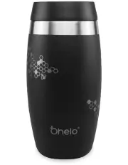 [Ohelo] Black Tumbler With Etched Bees