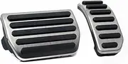EXEGPLPVK Stainless Steel Car Pedals Accelerator Brake Pedal Fit for Volvo S60 V60 XC60 S80 S 60 at Automatic Gas Brake Car Accessories