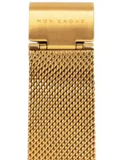 [Mon Choux] Classic Mesh Watch Strap 18mm in Gold