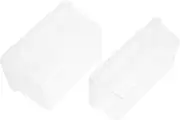 PHENOFICE 2pcs Box Wet Wipes Storage Box Tissue Boxes Covers Wipe Dispenser Wet Tissue Dispenser Wipe Container Tissue Holder Tissues Cube Boxes Wipes Container