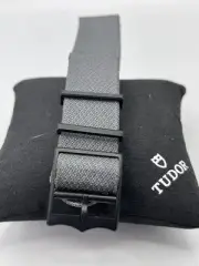 NEW/UNWORN Genuine OEM TUDOR 22mm NATO Fabric Strap - Grey+Black Buckle