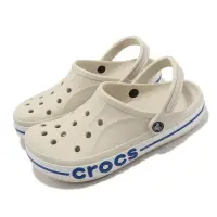 在飛比找Yahoo奇摩購物中心優惠-Crocs 涼拖鞋 Bayaband Clog 男鞋 米白 
