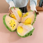 Soft Fruit Durian Plush Pillow Peeling Durian Plush Doll Kids Gift